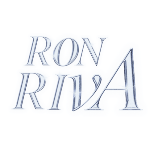 silbernes Ron Riva Logo