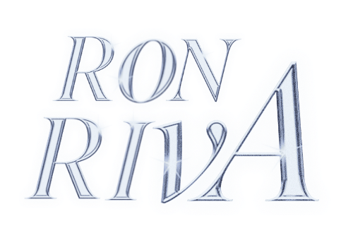 Silbernes Logo von Ron Riva